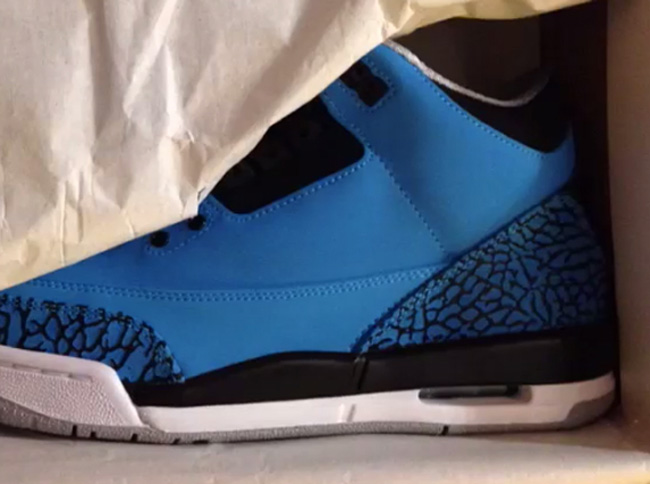 AJ3粉末蓝,Air Jordan 3粉末蓝,AJ3,Air AJ3粉末蓝136064-406 Air Jordan 3 ＂Powder Blue＂ GS 更多实物图片