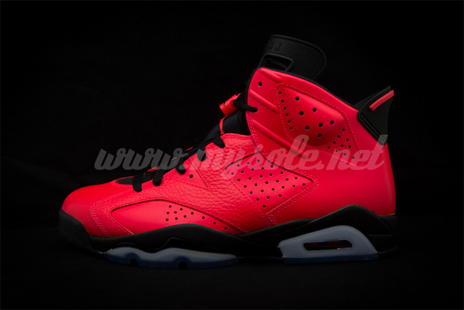 384664-623,AJ6大红,AJ6全红,Air Jor AJ6大红384664-623 Air Jordan 6 ＂Toro/Infrared 23＂ 美图欣赏
