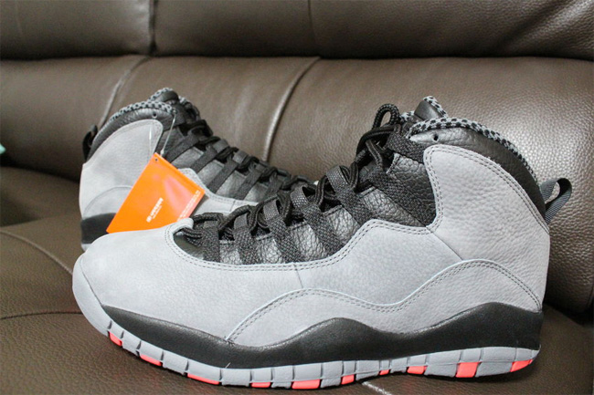 310805-023,AJ10酷灰,Air Jordan 1 AJ10酷灰310805-023 Air Jordan 10 ＂Cool Grey＂ 酷灰配色实物曝光