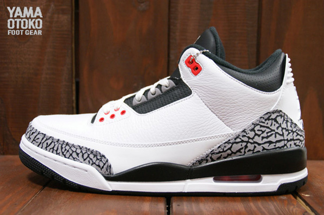 136064-123,398614-123,AJ3,Air 136064-123 398614-123 Air Jordan 3 “Infrared 23″清晰实物图片欣赏