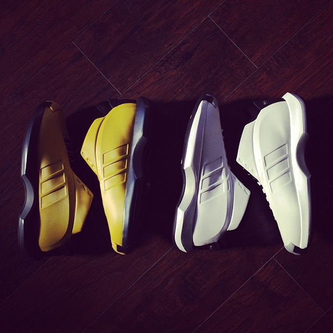 The Kobe复刻,adidas crazy 1 The Kobe复刻 adidas Crazy 1 White/Black 白黑配色发售信息