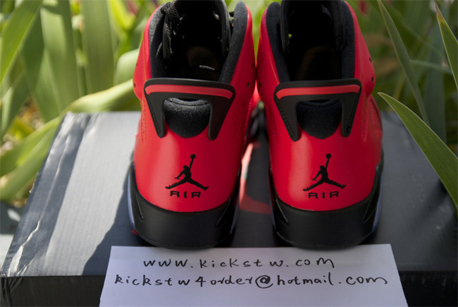 AJ6大红,384664-623 AJ6大红384664-623 Air Jordan 6 ＂Toro/Infrared 23＂ 更多实物图片
