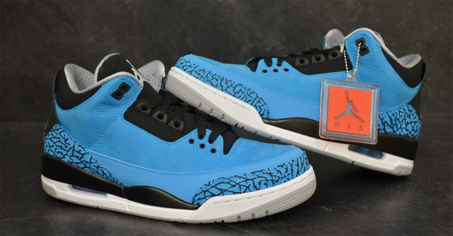 AJ3粉末蓝,136064-406 AJ3粉末蓝136064-406 Air Jordan 3 ＂Powder Blue＂ 更多实物图赏