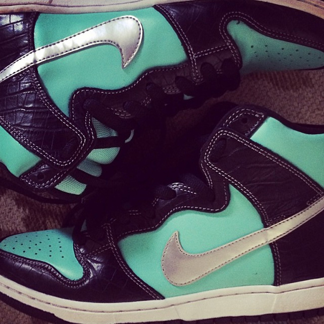 653599-400 大钻石 653599-400 Nike Dunk SB High ＂Tiffany＂ 发售信息