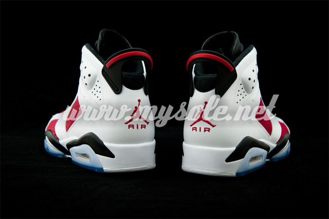 AJ6胭脂红,384664-160,Air Jordan 6 AJ6胭脂红384664-160 Air Jordan 6 ＂Carmine＂ 胭脂红配色高清图赏