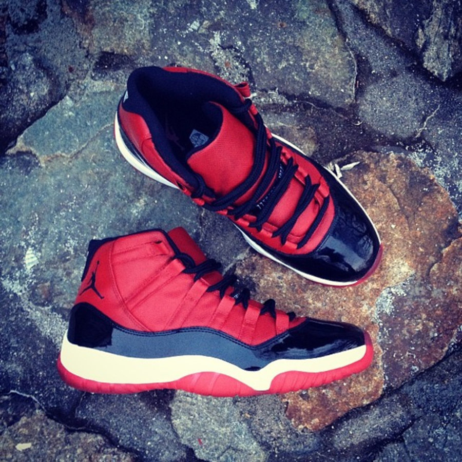 AJ11定制,Air Jordan 11 AJ11定制 Air Jordan 11 ＂Toro Bravo＂ 定制鞋款欣赏