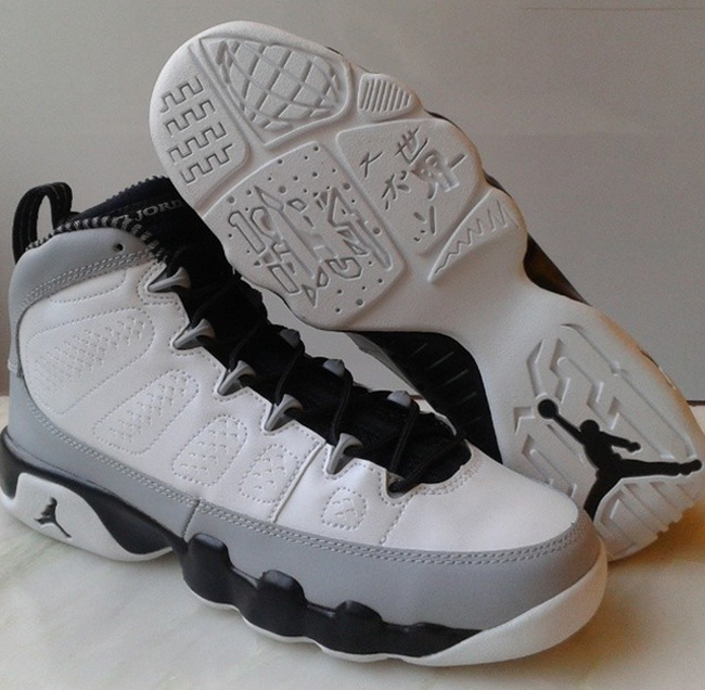 伯明翰男爵,AJ9 Banrons,Air Jordan 9 伯明翰302370-106 Air Jordan 9 ＂Barons＂ 男爵队配色实物近照