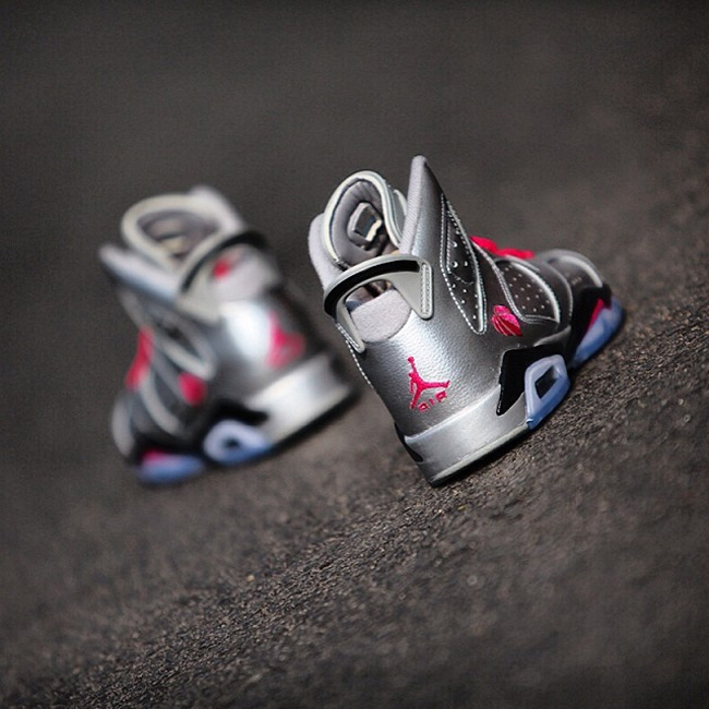 AJ6情人节,Air Jordan 6 GS AJ6情人节2014 2014 款 Air Jordan 6 GS 情人节配色高清图赏