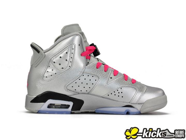 AJ6情人节,543390-009 AJ6情人节543390-009 2014 款 Air Jordan 6 GS 情人节更多实物图赏