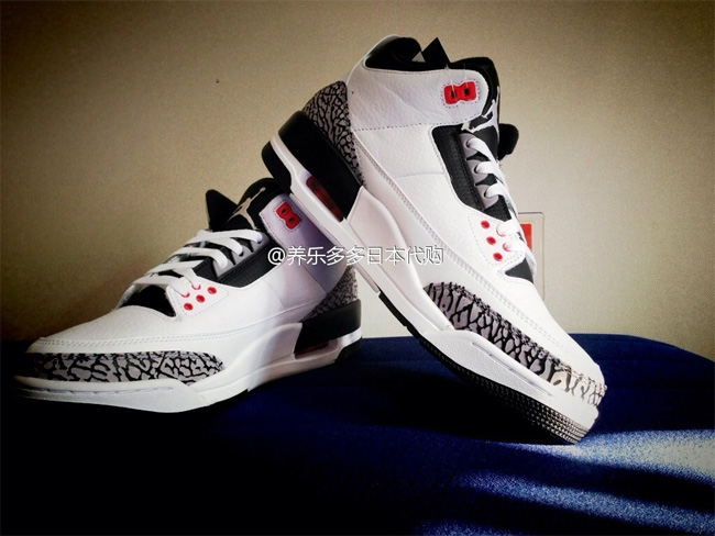 Air Jordan 3 Infrared 23,13606 AJ3红外136064-123 Air Jordan 3 ＂Infrared 23＂ 上脚实拍 & 实物图赏