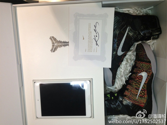 Kobe 9 Elite  潘玮柏、陈建州网晒 Kobe 9 Elite ＂Masterpiece＂礼包