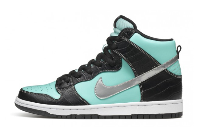 Nike,Diamond,Dunk,Tiffany,官方,图  Nike SB x Diamond Dunk Hi ＂Tiffany＂ 官方图片发布