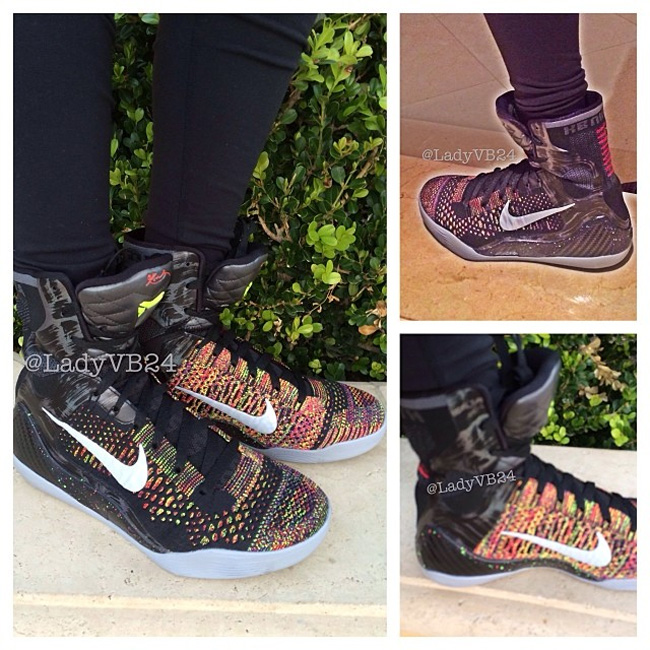 Kobe 9 Elite  瓦妮莎上脚 Kobe 9 Elite ＂Masterpiece＂