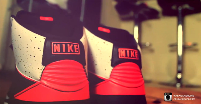 aj2,cement/infrared,air jordan  【视频】Air Jordan 2 ＂Cement/Infrared＂ 上脚实拍
