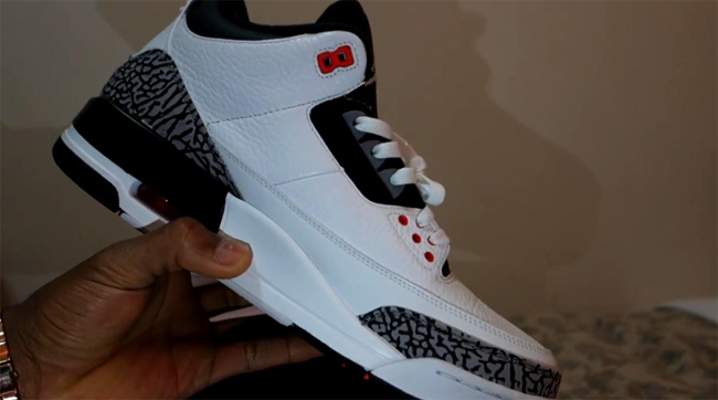 aj3,air jordan 3,136064-123 136064-123 aj3 【视频】Air Jordan 3 ＂Infrared 23＂ 实物&上脚实拍