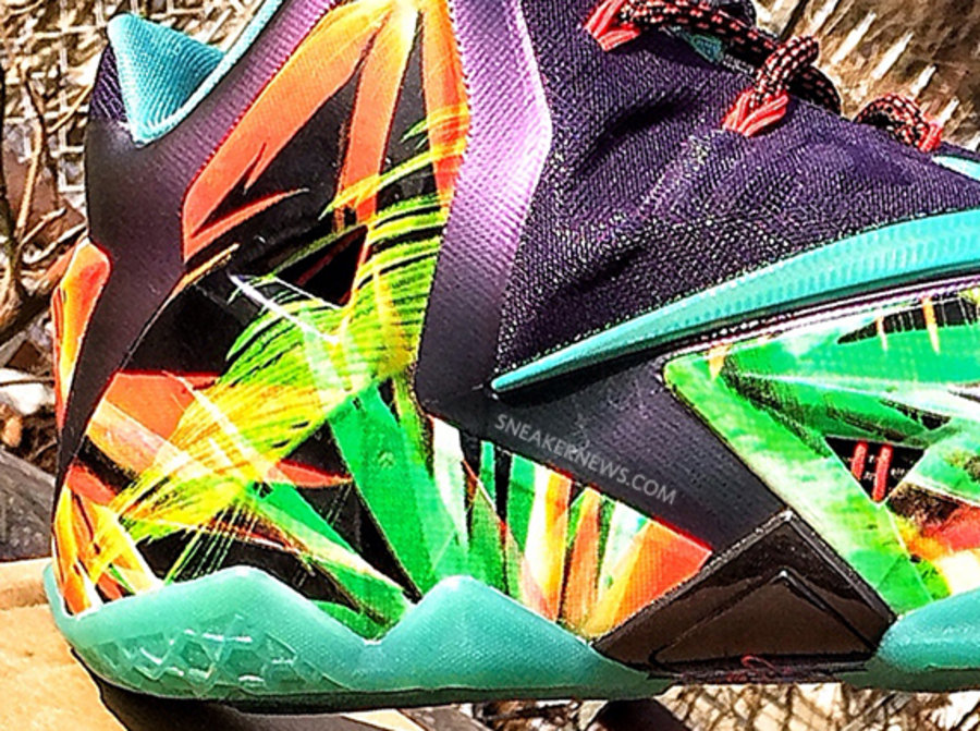 nike lebron 11 floral kings pride 4 Nike LeBron 11 Floral Sample