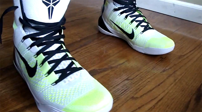 Kobe 9 Elite NRG Volt,678301-1 678301-107 【视频】Kobe 9 Elite PRM NRG Volt 实物开箱