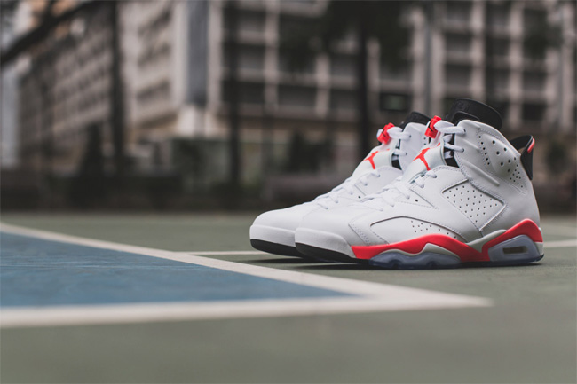 AJ6 384664-123,Air Jordan 6 In AJ6 384664-123 Air Jordan 6 ＂Infrared＂ 美图欣赏