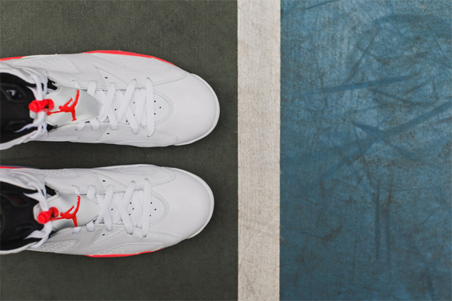 AJ6 384664-123,Air Jordan 6 In AJ6 384664-123 Air Jordan 6 ＂Infrared＂ 美图欣赏