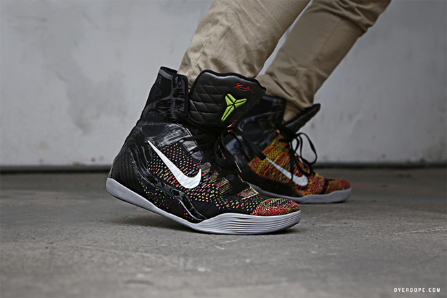 科比9代,Kobe 9 Elite,630847-001 科比9代630847-001 Nike Kobe 9 Elite “Masterpiece＂ 上脚实拍