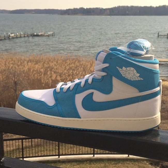 Air Jordan 1 KO,AJ1KO,北卡球鞋 AJ1 KO Air Jordan 1 KO UNC 北卡配色更多实物曝光