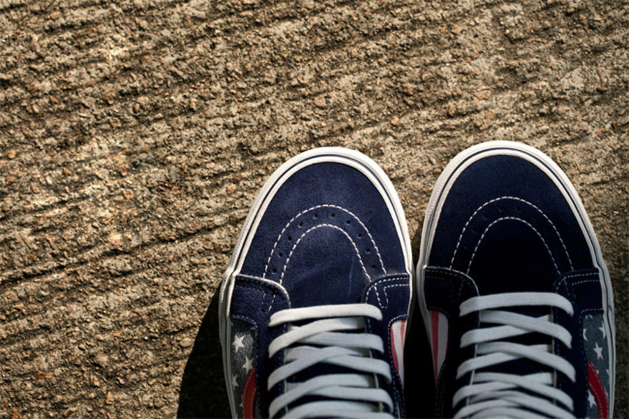 VANS  VANS Sk8-Hi Reissue ＂Stars & Stripes＂ 新款发布