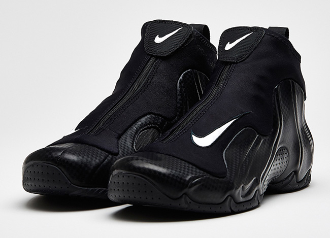 Nike Air Flightposite 2014,Car 642307-001 Nike Air Flightposite 2014 “Carbon Fiber” 官图发布