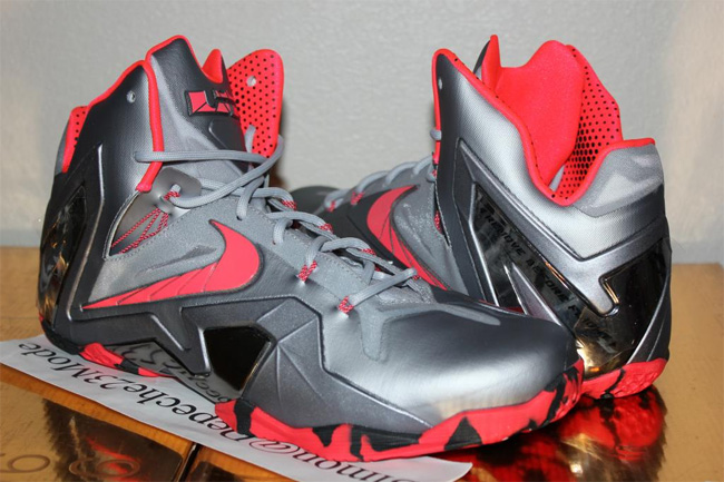 LeBron 11 Elite,LBJ11 Elite,LB  LeBron 11 Elite 银粉配色实物图赏