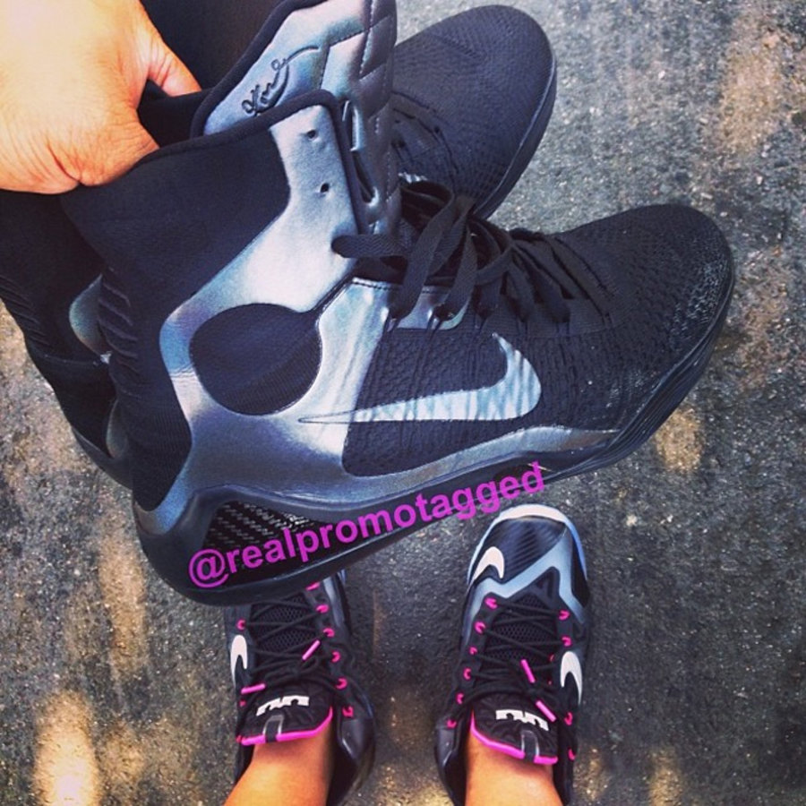 Kobe 9 Elite,科比9代 科比9新配色发售 Kobe 9 Elite 黑灰配色实物曝光