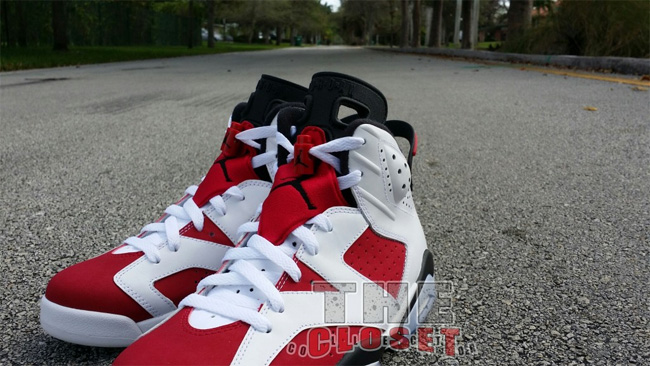 384664-160,AJ6胭脂红,AJ6,Air Jord AJ6胭脂红384664-160 胭脂红 Air Jordan 6 ＂Carmine＂发售信息