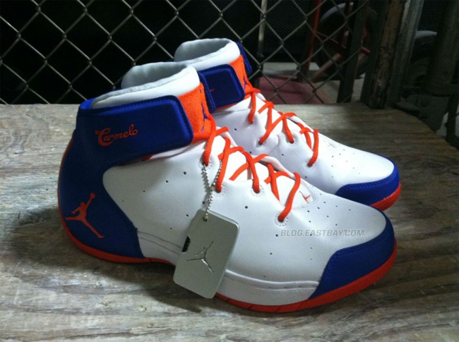Jordan Melo 1.5,尼克斯配色,631310-1 尼克斯配色631310-108 Jordan Melo 1.5 ＂Knicks＂ 实物图赏