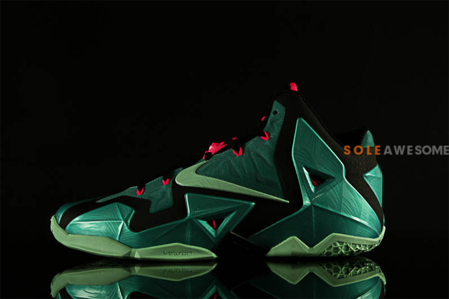 LBJ11南海岸,616175-330,LeBron 11, LBJ11南海岸616175-330 LeBron 11 ＂South Beach＂ 南海岸配色实物曝光