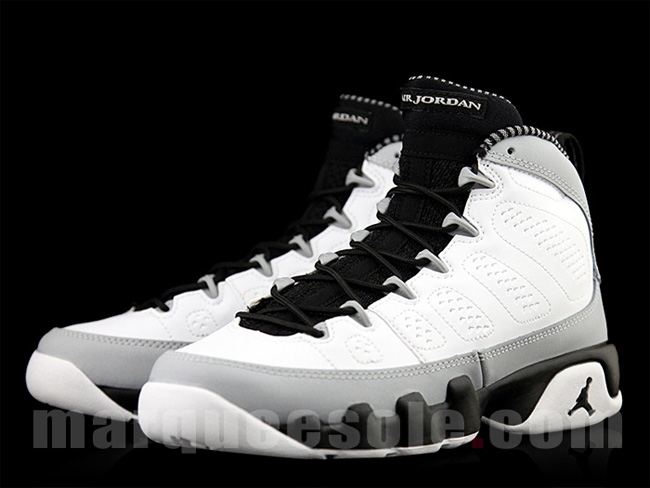 AJ9男爵,302370-106,AJ9,Air Jorda AJ9男爵302370-106 AJ9伯明翰男爵 Air Jordan 9 ＂Barons＂ 实物图赏