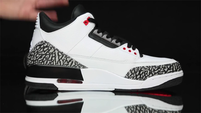 AJ3,Air Jordan 3,136064-123 AJ3 136064-123 【视频】Air Jordan 3 ＂Infrared 23＂全方位展示