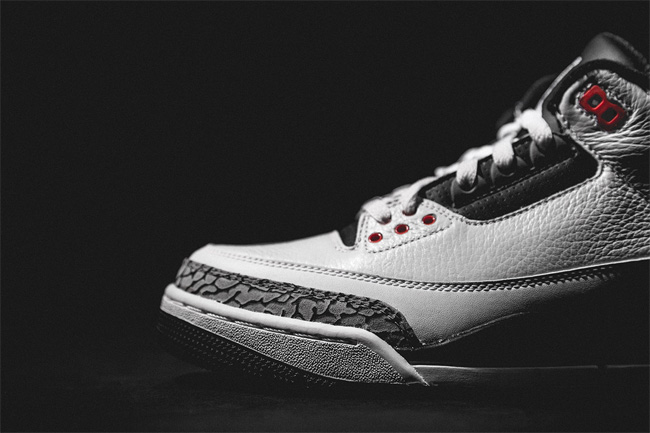 AJ3,136064-123,Air Jordan 3,AJ AJ3 136064-123 Air Jordan 3 ＂Infrared 23＂ 实物欣赏