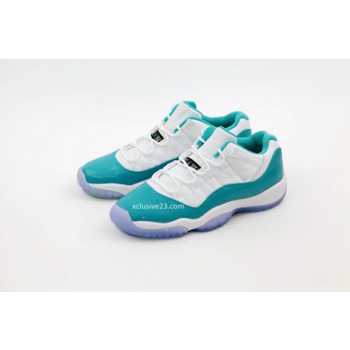 AJ11 Low,580521-143,Air Jordan AJ11 Low 580521-143 Air Jordan 11 Low GS ＂Aqua Safari＂更多图赏