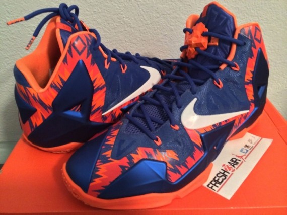 LBJ11,LeBron 11,PE LBJ11 LeBron 11 “Florida Gators＂ PE 实物曝光