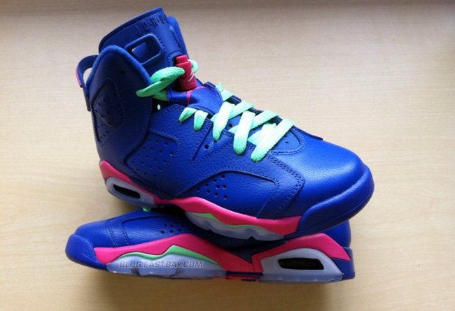 AJ6,Air Jordan6,543390-439,GS女 AJ6女鞋543390-439 Air Jordan 6 Retro GS “Game Royal”发售信息