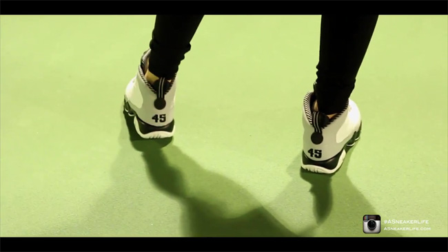 AJ10,Air Jordan 10,男爵,Barons,3 AJ9男爵302370-106 【视频】Air Jordan 9 ＂Barons＂ 上脚实拍