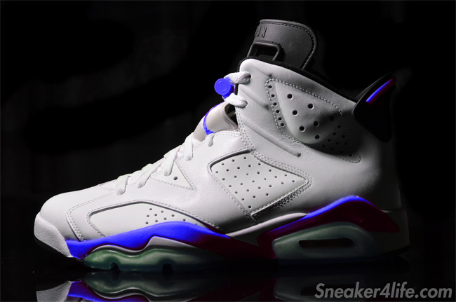 AJ6,Air Jordan 6,384664-107 AJ6运动蓝384664-107 Air Jordan 6 ＂Sport Blue＂ 高清图赏