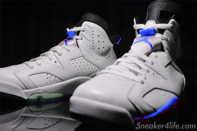 AJ6,Air Jordan 6,384664-107 AJ6运动蓝384664-107 Air Jordan 6 ＂Sport Blue＂ 高清图赏