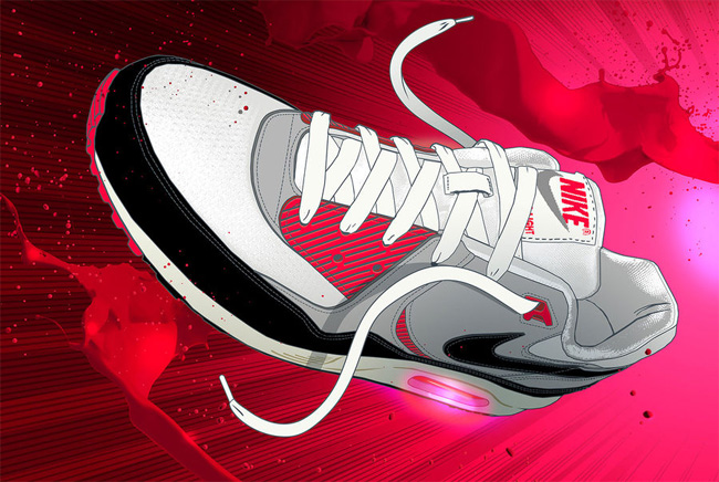 Nike,Air Max  Nike Air Max 系列插画欣赏