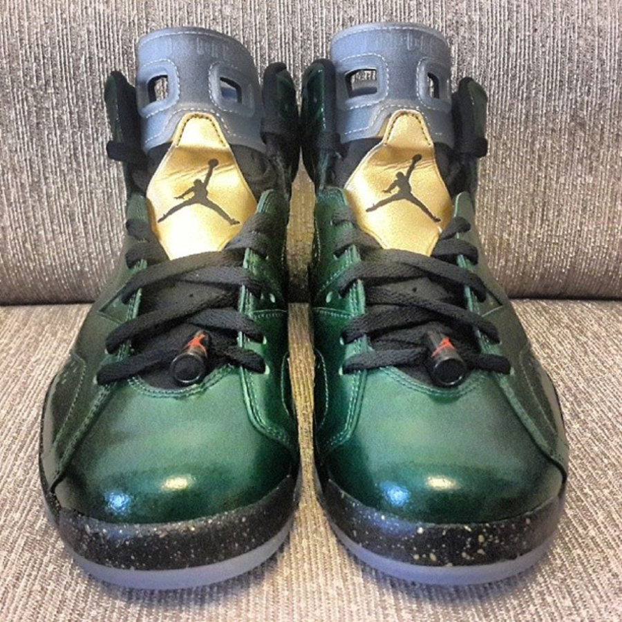 AJ6,Air Jordan 6 AJ6 Air Jordan 6 ＂Cigar＂ 冠军雪茄细节图赏