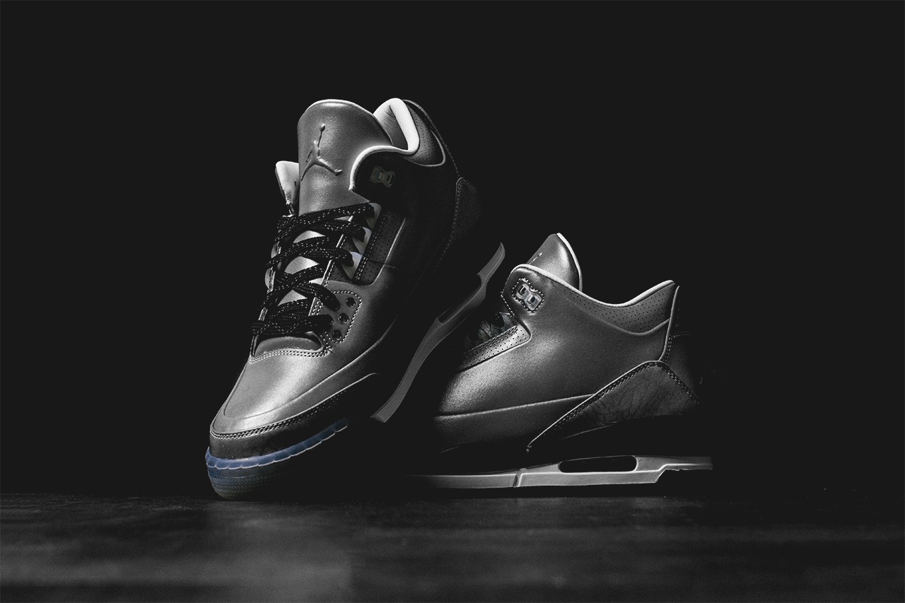 631603-003,5lab3,air jordan 3, AJ3全反光3M 631603-003 Air Jordan 5Lab3 发售提醒