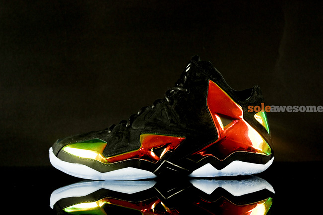LeBron 11,LBJ11,677693-001 LBJ11王者皇冠 LeBron 11 EXT QS ＂King's Crown＂ 高清图赏