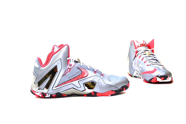 LBJ11,LeBron 11,642846-001 LBJ11精英版642846-001 LeBron 11 Elite “Team” 高清图赏