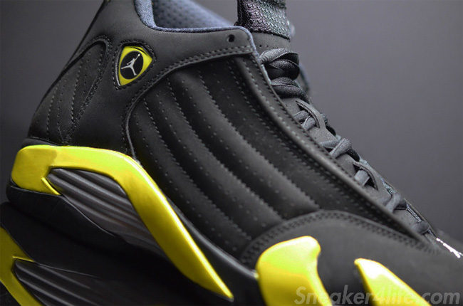 487471-070,AJ14,Air Jordan 14, AJ14 487471-070 Air Jordan 14 ＂Thunder＂ 雷公配色高清图赏