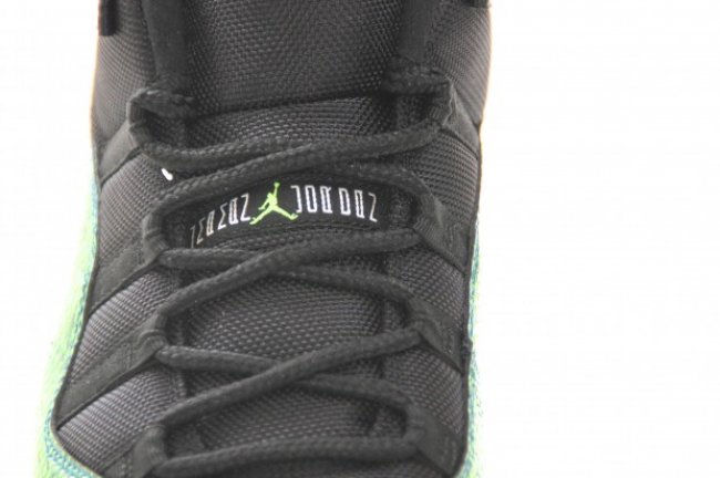 AJ11 Low,528895-033,Air Jordan AJ11 Low 528895-033 Air Jordan 11 Low ＂Green Snake＂ 更多实物图赏
