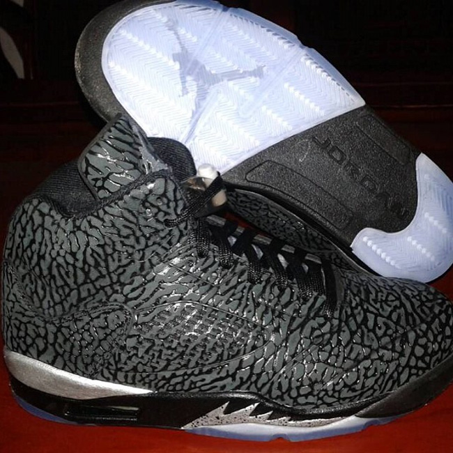 3Lab5,AJ5,Air Jordan 5 AJ5 Air Jordan 3Lab5 “Metallic Silver” 更多实物曝光