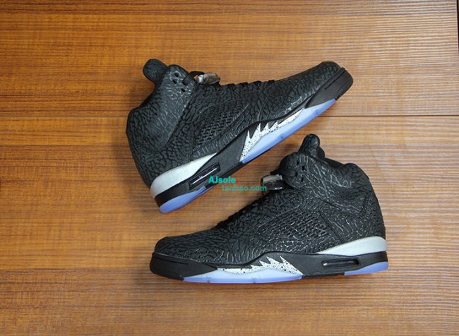 555088-023,AJ5,Air Jordan 5,3L AJ5 Air Jordan 3Lab5 “Metallic Silver” 高清图赏